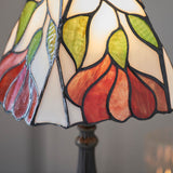 Amberhurst Mini Tiffany Table Lamp - Multicoloured
