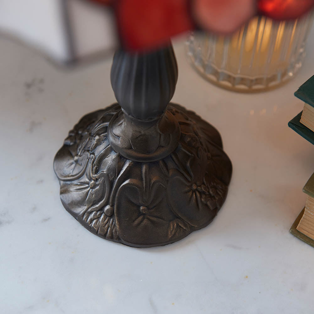 Amberhurst Mini Tiffany Table Lamp - Multicoloured