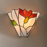 Amberhurst Tiffany Wall Light - Multicoloured
