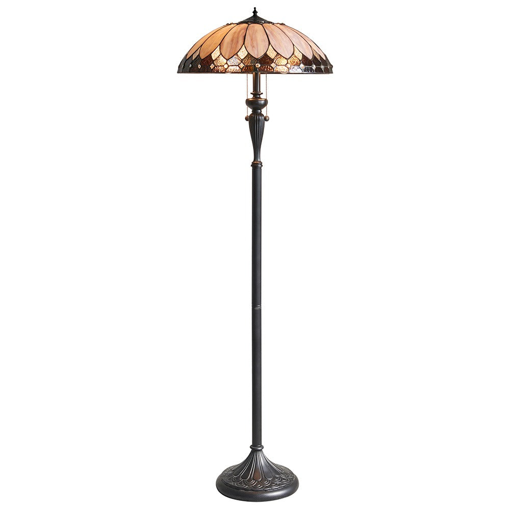 Marlgrove Tiffany Floor Lamp - Multicoloured