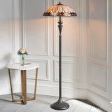 Marlgrove Tiffany Floor Lamp - Multicoloured