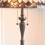 Marlgrove Tiffany Floor Lamp - Multicoloured