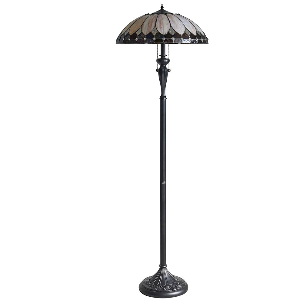 Marlgrove Tiffany Floor Lamp - Multicoloured
