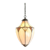 Marlgrove Medium Acorn Tiffany Pendant - Multicoloured