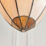 Marlgrove Medium Acorn Tiffany Pendant - Multicoloured