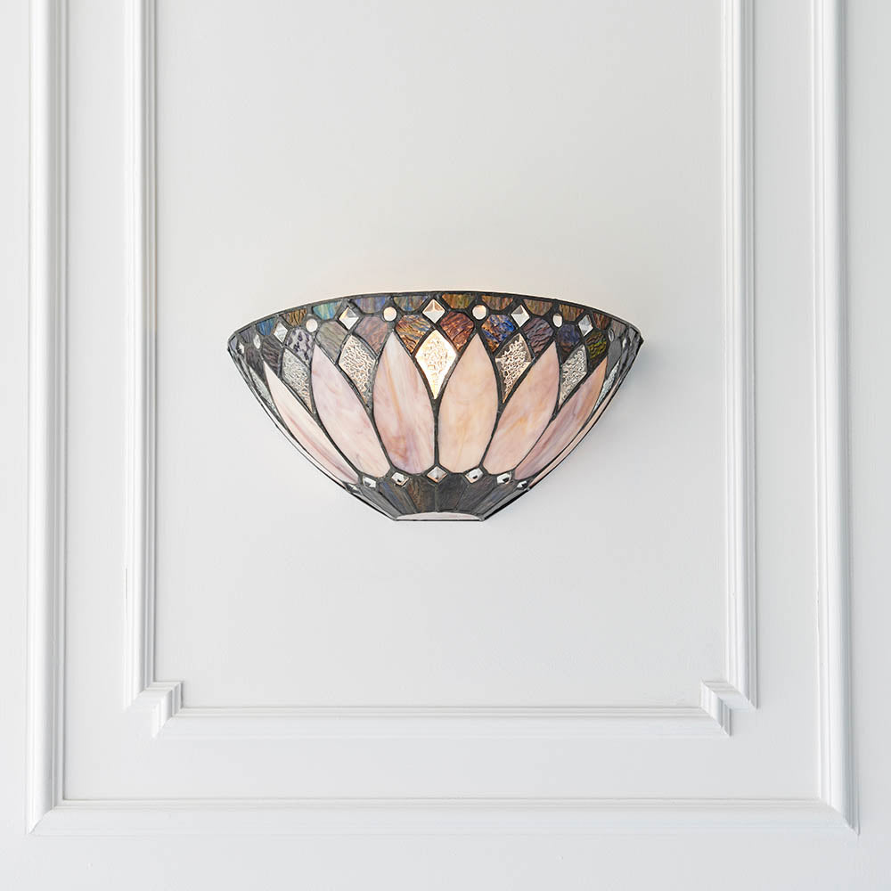 Marlgrove Tiffany Wall Light - Multicoloured