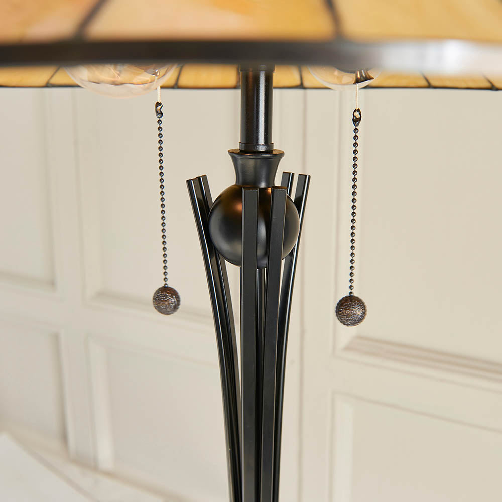 Wistcombe Tiffany Floor Lamp - Multicoloured