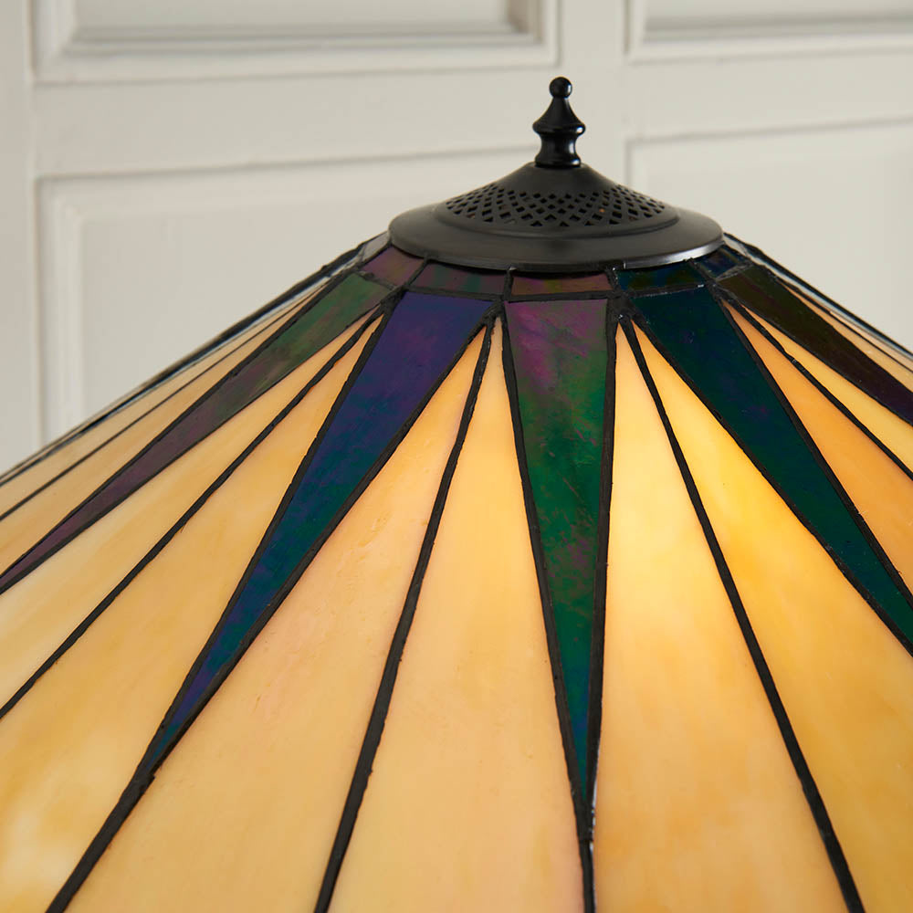Wistcombe Tiffany Floor Lamp - Multicoloured