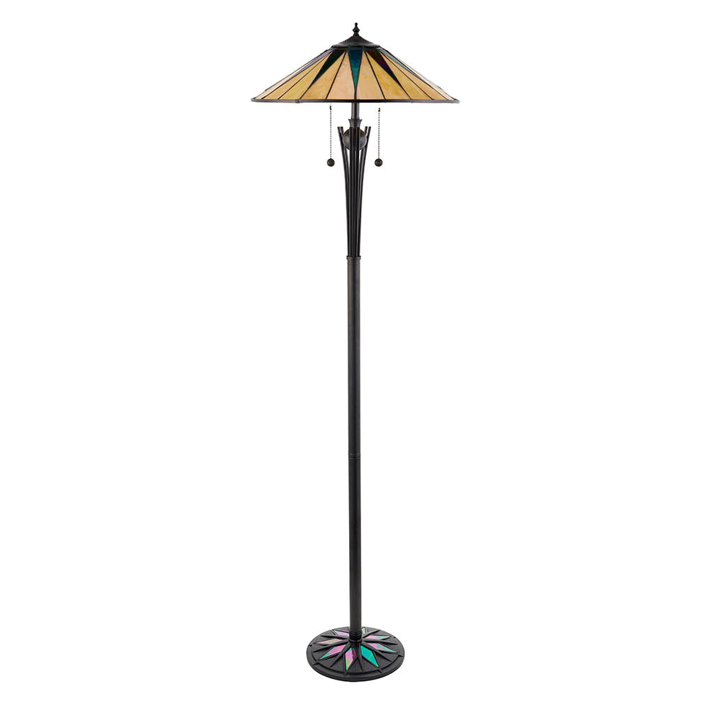 Wistcombe Tiffany Floor Lamp - Multicoloured