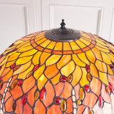 Alderworth Tiffany Floor Lamp - Flame