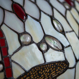 Alderworth Medium Tiffany Table Lamp - Beige