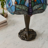 Alderworth Mini Tiffany Table Lamp - Blue