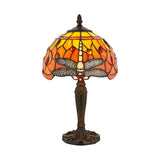 Alderworth Mini Tiffany Table Lamp - Flame