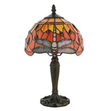 Alderworth Mini Tiffany Table Lamp - Flame