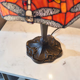 Alderworth Medium Tiffany Table Lamp - Flame