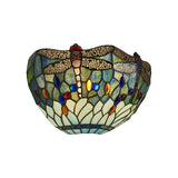 Alderworth Tiffany Wall Light - Blue