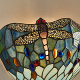 Alderworth Tiffany Wall Light - Blue