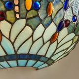 Alderworth Tiffany Wall Light - Blue