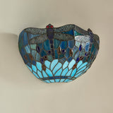 Alderworth Tiffany Wall Light - Blue