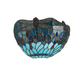 Alderworth Tiffany Wall Light - Blue