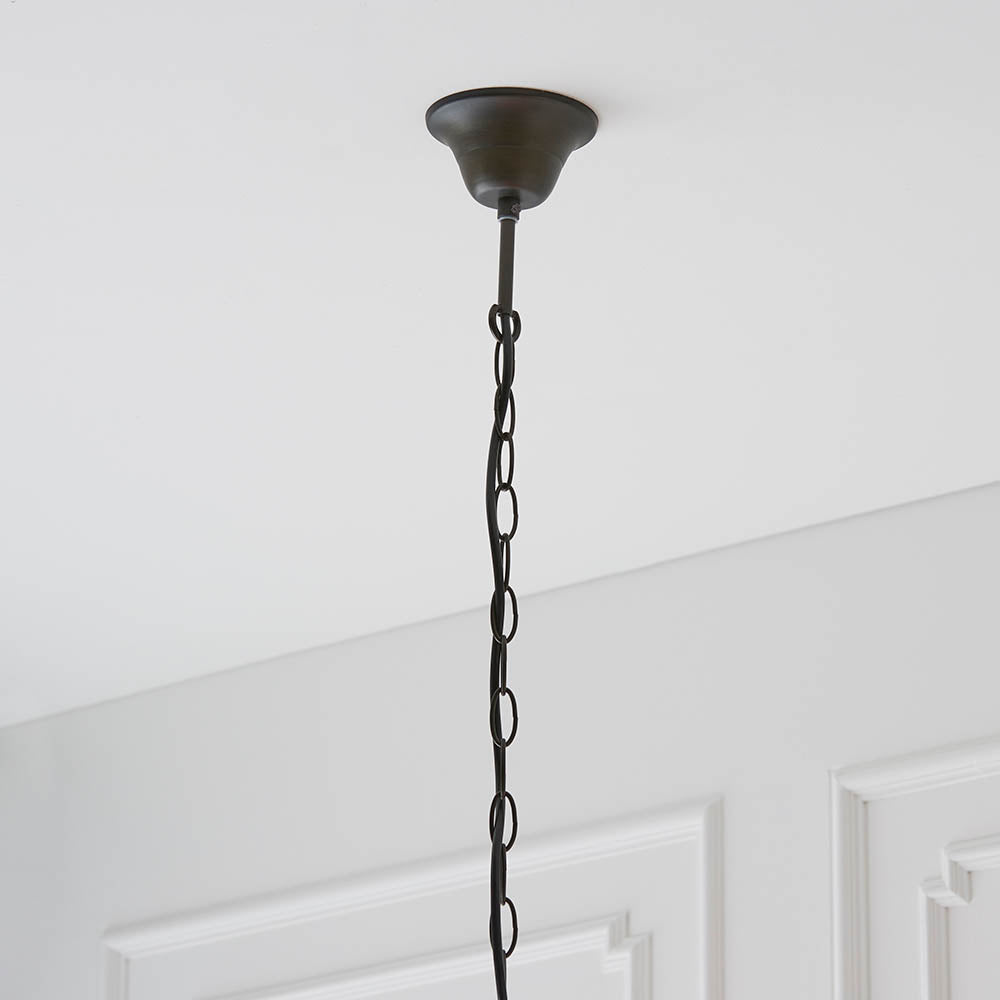 Brindleigh Large Single Tiffany Pendant - Multicoloured
