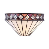 Brindleigh Tiffany Wall Light - Multicoloured