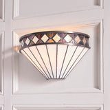 Brindleigh Tiffany Wall Light - Multicoloured