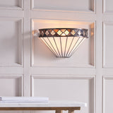 Brindleigh Tiffany Wall Light - Multicoloured