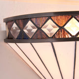 Brindleigh Tiffany Wall Light - Multicoloured
