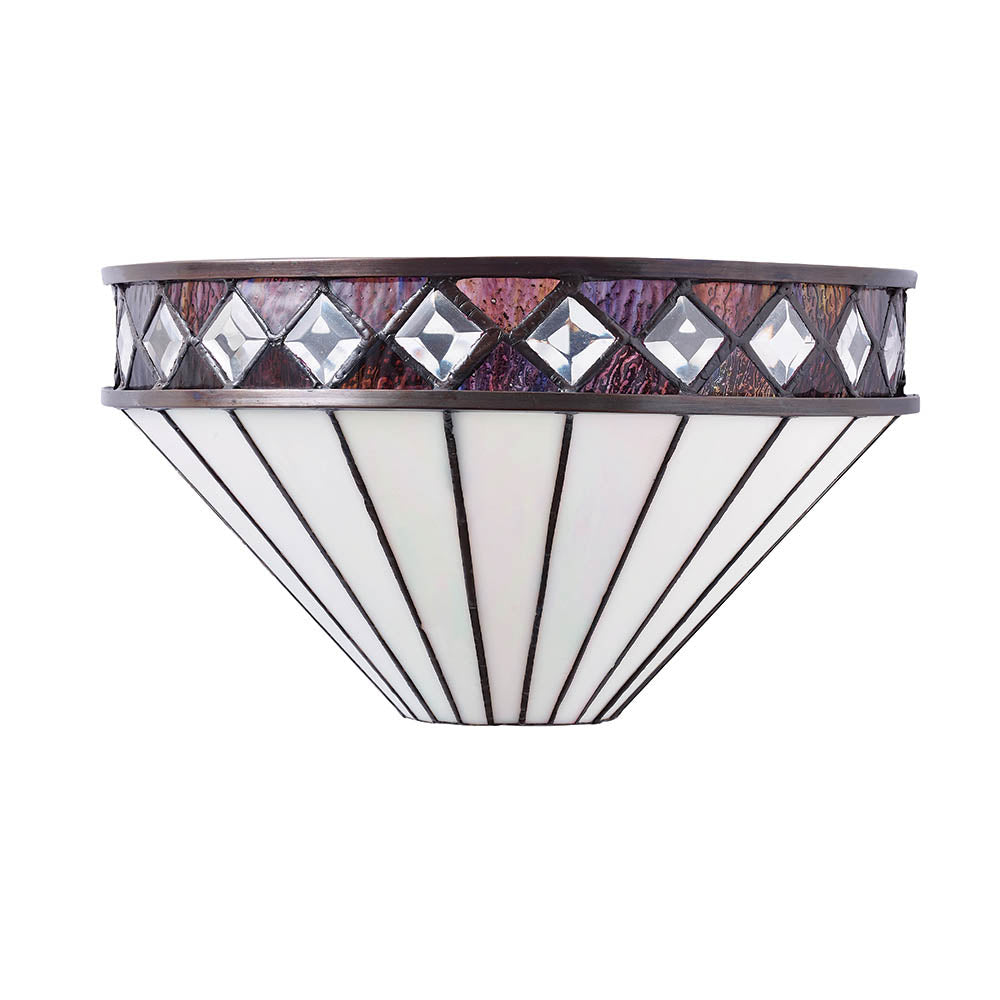Brindleigh Tiffany Wall Light - Multicoloured