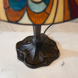 Elderford Medium Tiffany Table Lamp - Multicoloured