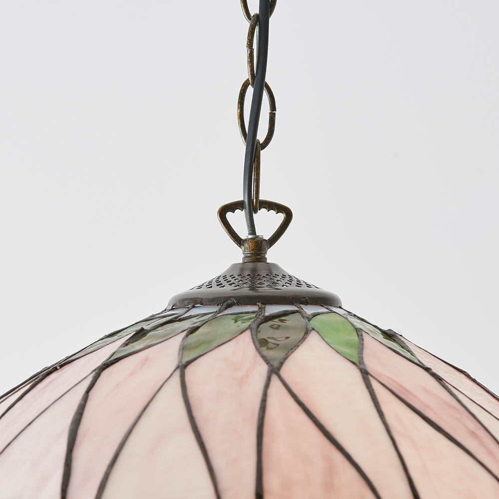 Pentleigh Medium Tiffany Pendant - Multicoloured