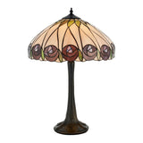 Pentleigh Medium Tiffany Table Lamp - Multicoloured