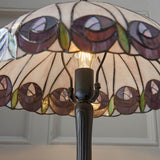 Pentleigh Medium Tiffany Table Lamp - Multicoloured