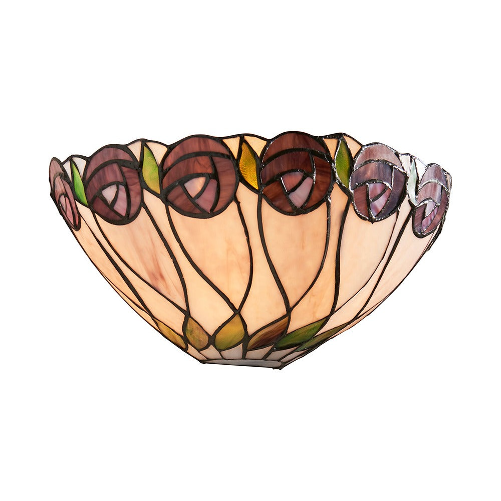 Pentleigh Tiffany Wall Light - Multicoloured