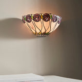 Pentleigh Tiffany Wall Light - Multicoloured