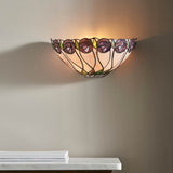 Pentleigh Tiffany Wall Light - Multicoloured