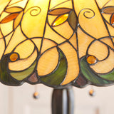 Larncombe Tiffany Floor Lamp - Multicoloured