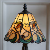 Larncombe Mini Tiffany Table Lamp - Multicoloured