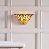 Larncombe Tiffany Wall Light - Multicoloured