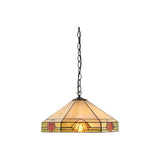 Willowmere Medium Tiffany Pendant - Multicoloured