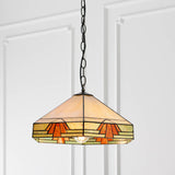 Willowmere Medium Tiffany Pendant - Multicoloured