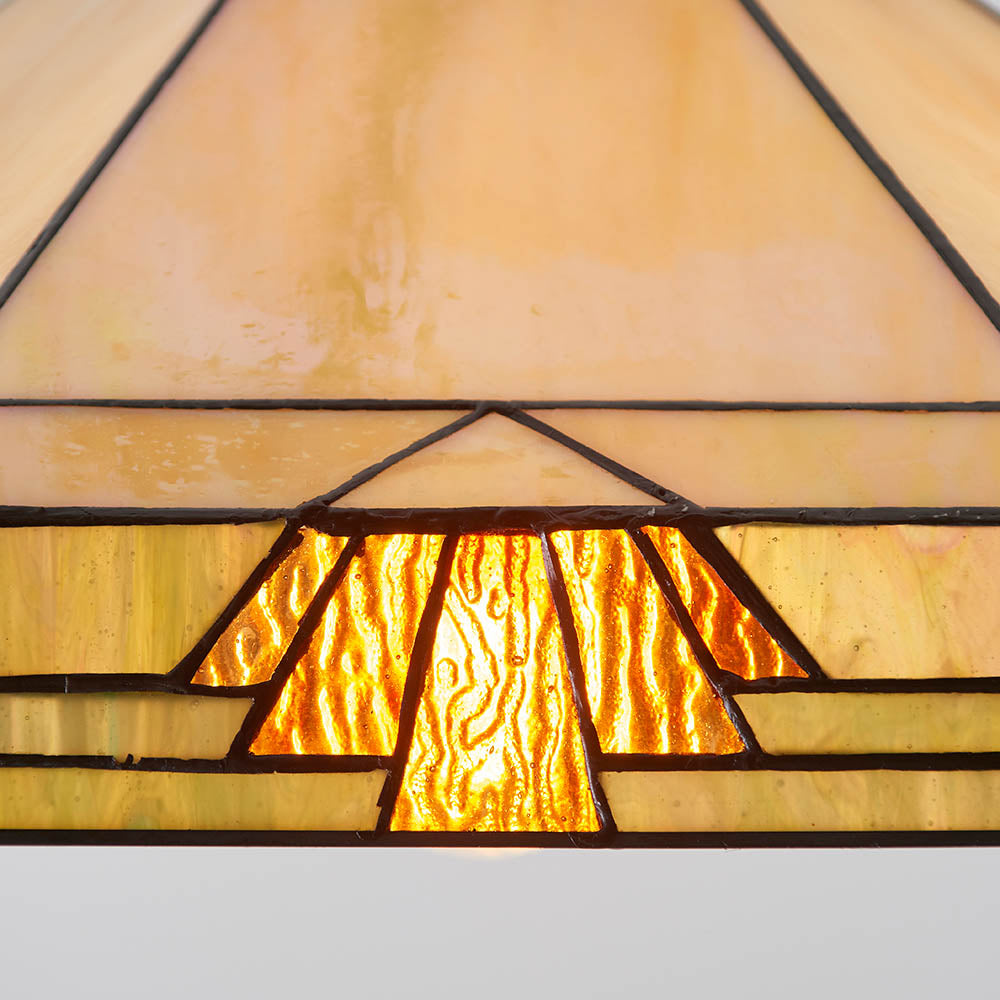 Willowmere Medium Tiffany Pendant - Multicoloured