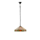 Willowmere Medium Tiffany Pendant - Multicoloured