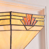 Willowmere Tiffany Wall Light - Multicoloured