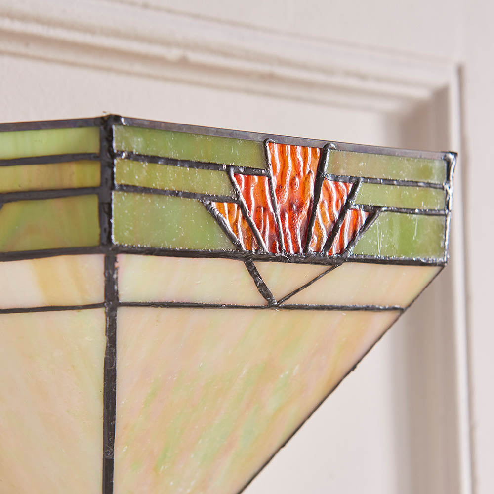Willowmere Tiffany Wall Light - Multicoloured