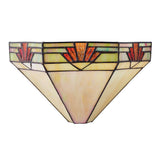 Willowmere Tiffany Wall Light - Multicoloured