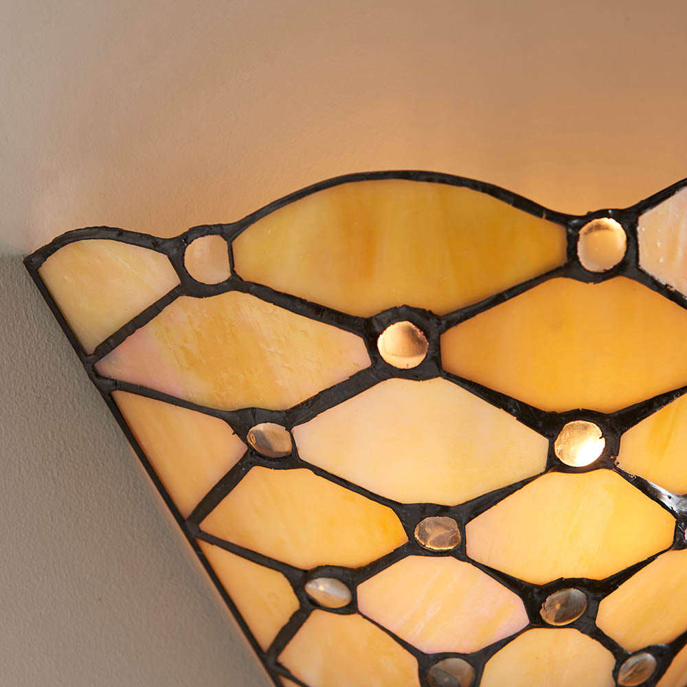 Kestwick Tiffany Wall Light - Multicoloured