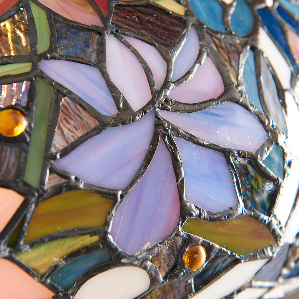 Sedgehurst Tiffany Floor Lamp - Multicoloured