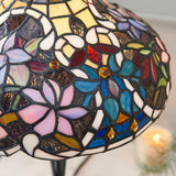Sedgehurst Small Tiffany Table Lamp - Multicoloured